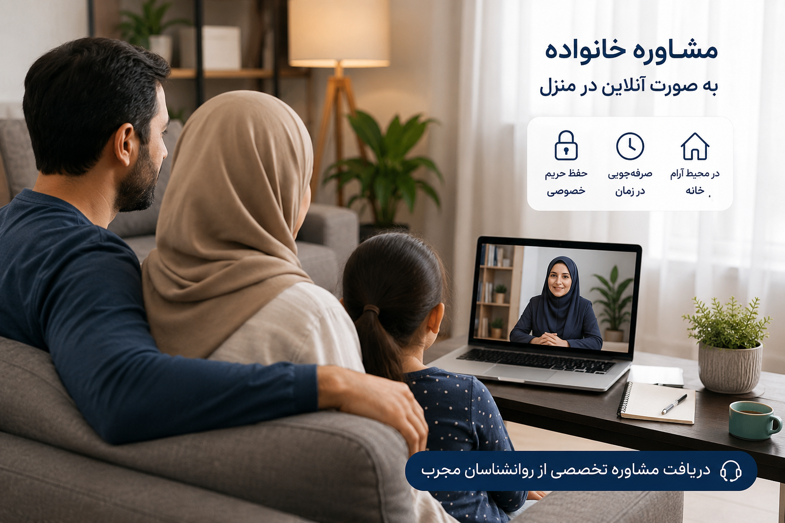 مشاوره روانشناسی در منزل